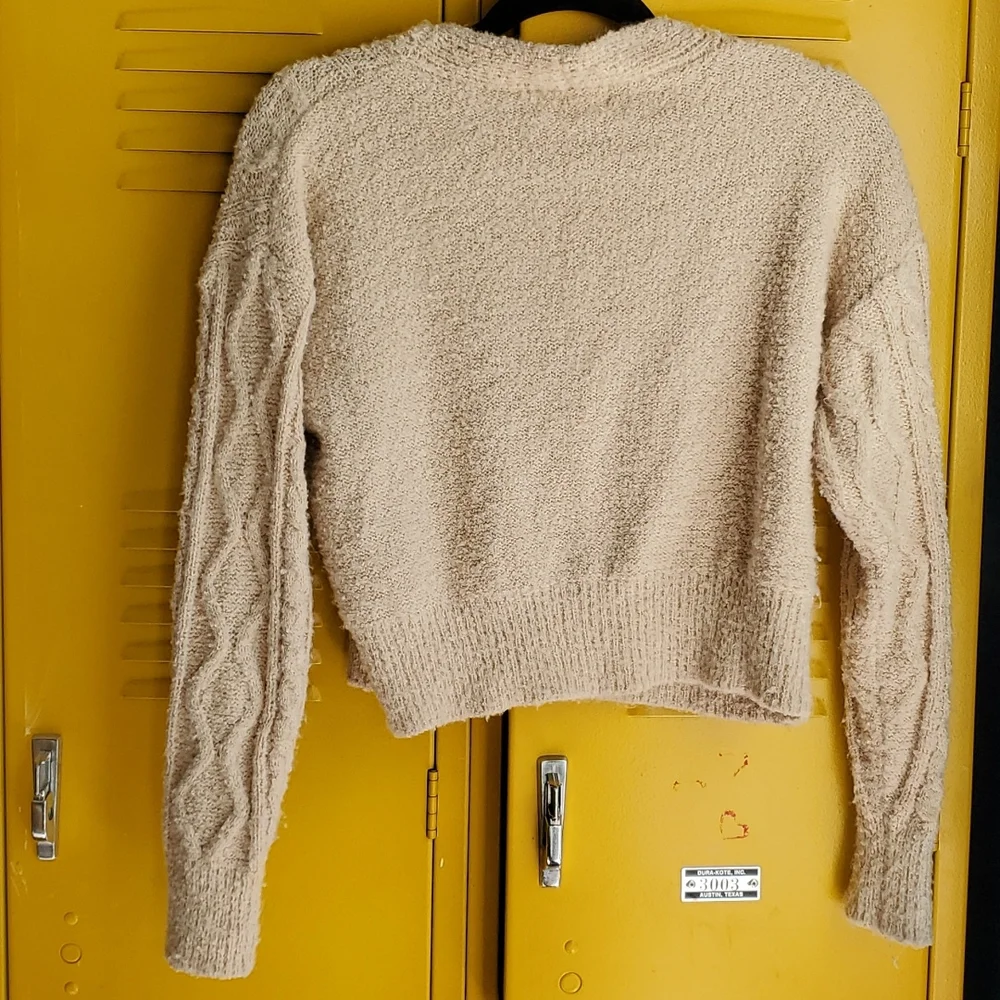 Altar'd State cropped button cardigan - Picture 3 of 5